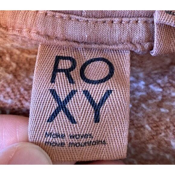 Roxy Hooded Sweatshirt Size Small Women’s Mauve - Picture 3 of 9